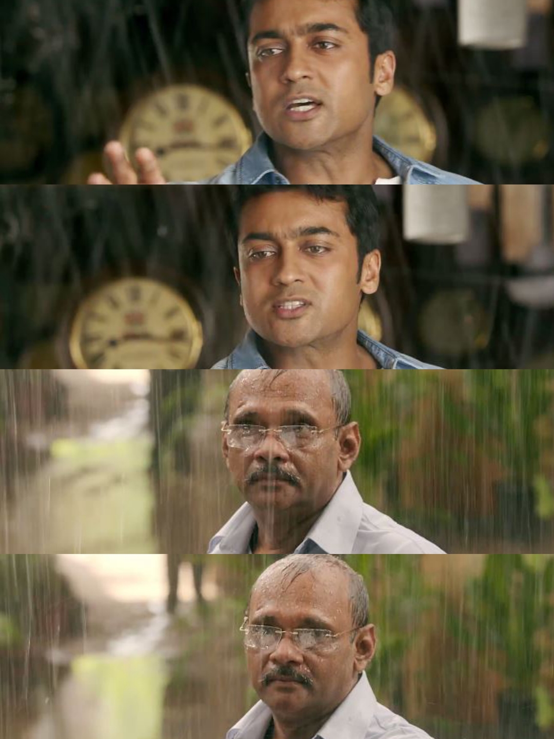 24 meme template with Sethuraman, Athreya and Manikandan (Suriya) with Sathyabama (Samantha Ruth Prabhu)