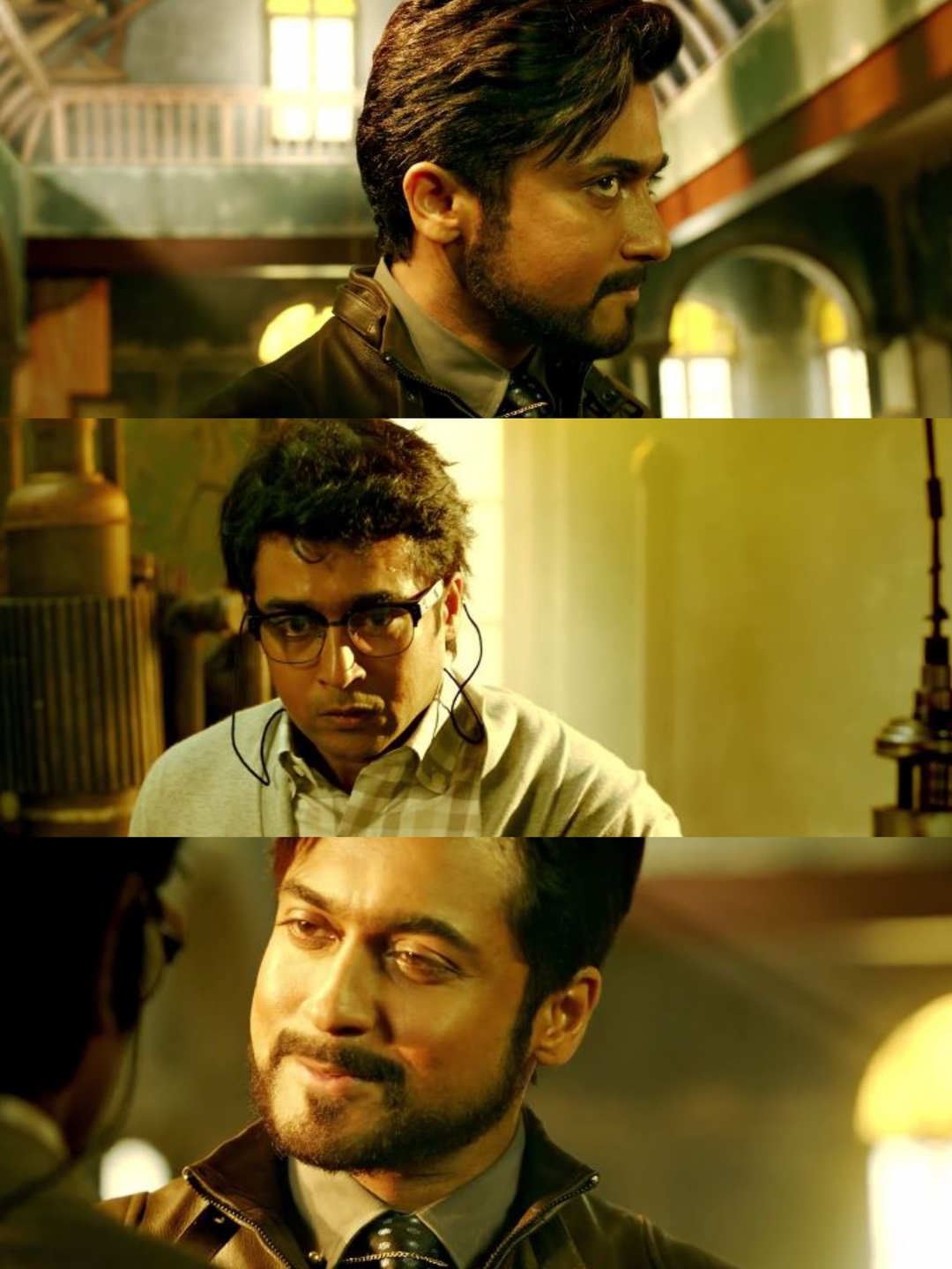 24 meme template with Sethuraman, Athreya and Manikandan (Suriya) with Sathyabama (Samantha Ruth Prabhu)