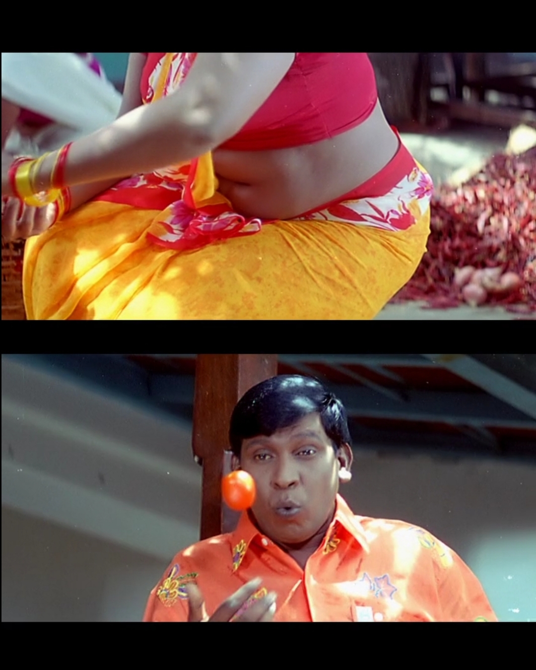 Aanai meme template with  (Vadivelu)