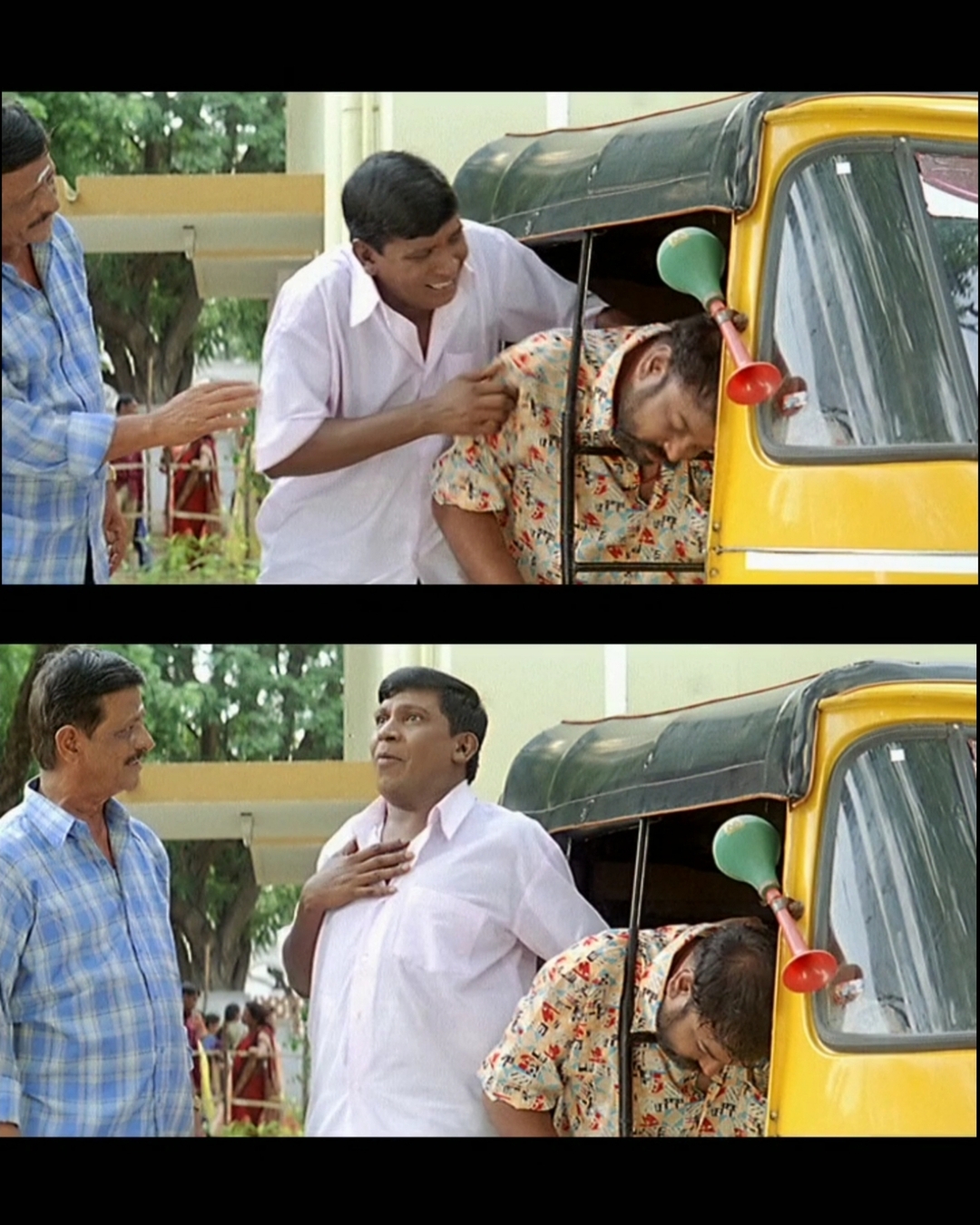 Aanai meme template with  (Vadivelu)