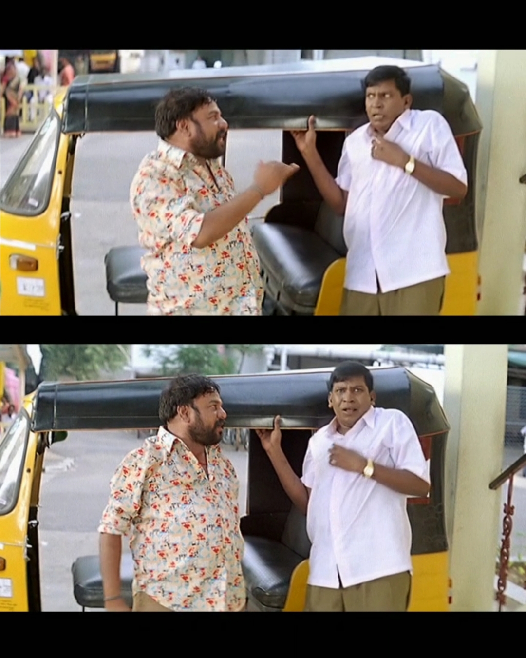 Aanai meme template with  (Vadivelu)