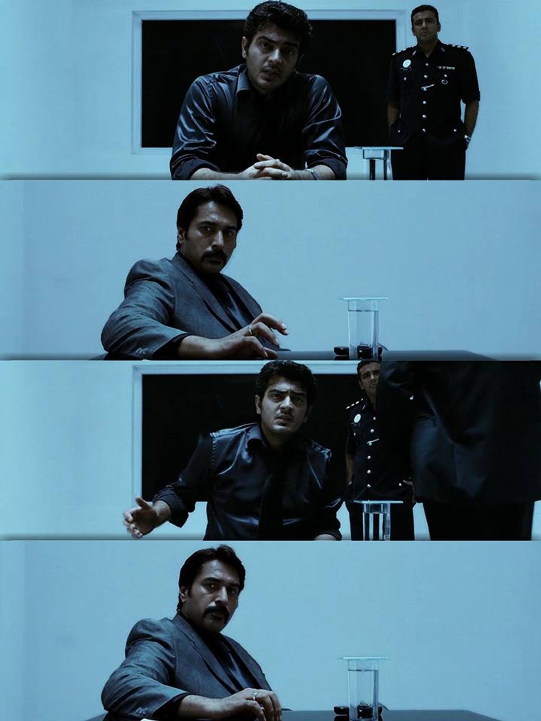 Billa meme template with David Billa / Saravana Velu (Ajith Kumar)