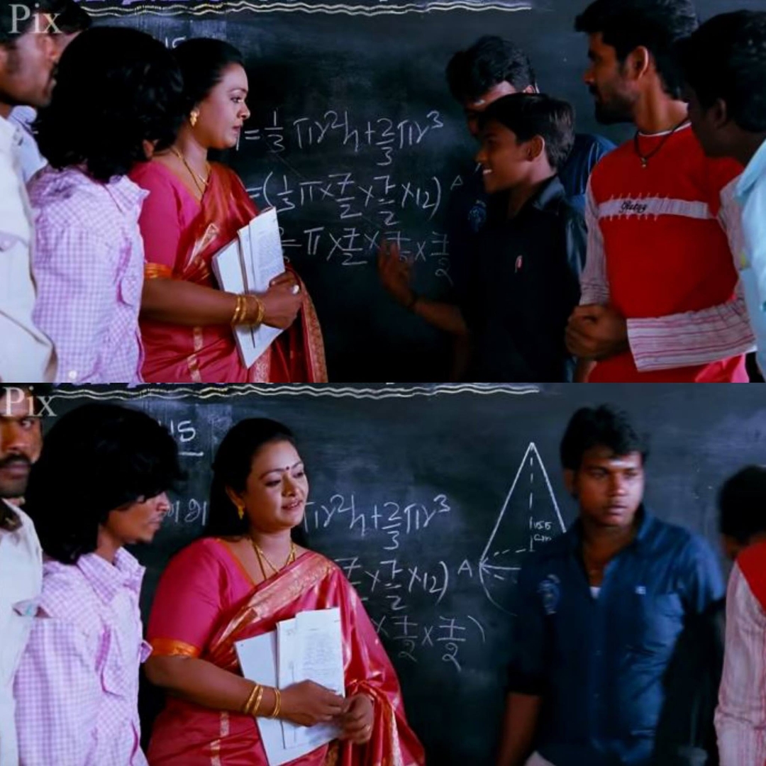 Boss Engira Baskaran meme template with Bhaskaran (Arya) with Nallathambi (Santhanam)