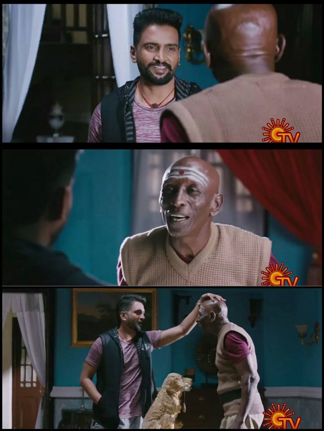 Dhilluku Dhuddu meme template