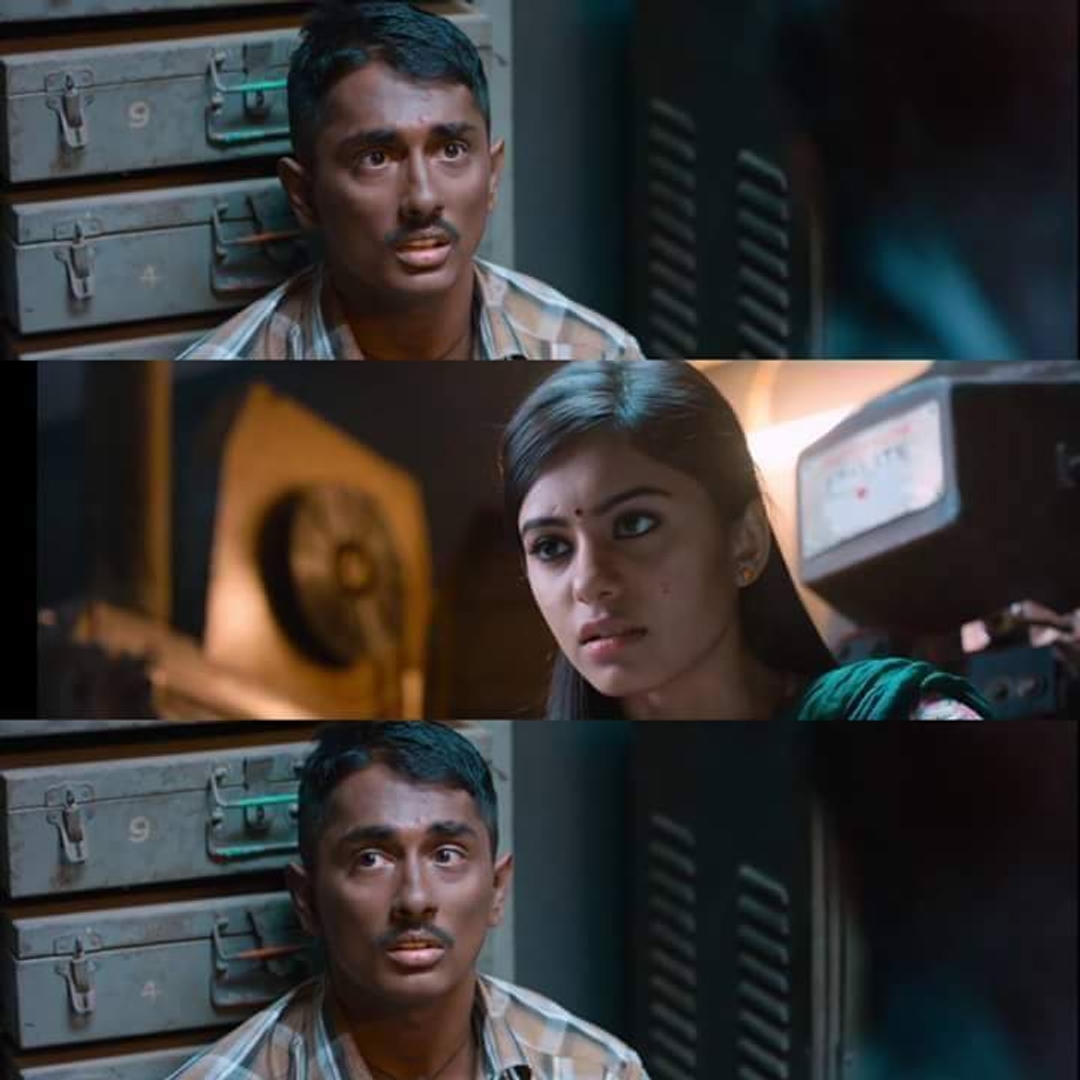 Enakkul Oruvan meme template with Vicky alias Vignesh (Siddharth)