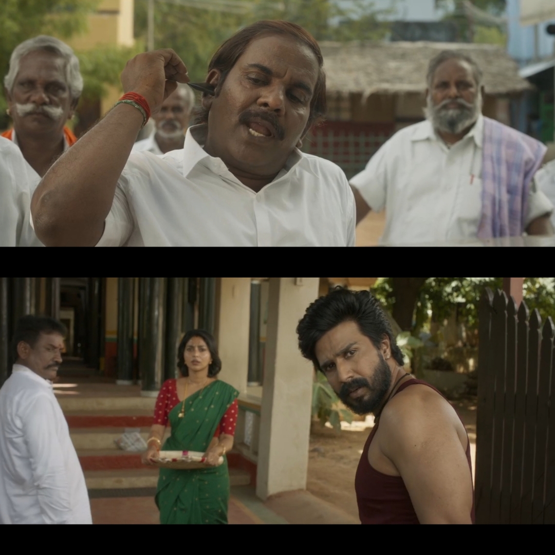 Gatta Kusthi meme template with Veera (Vishnu Vishal)