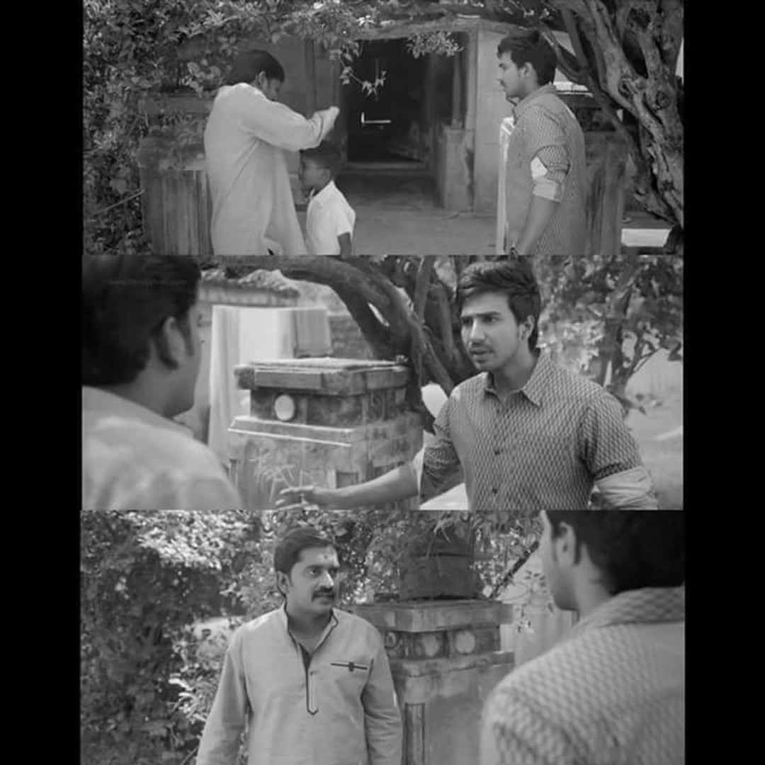 Indru Netru Naalai meme template with Elango (Vishnu Vishal) with Pulivetti Arumugam (Karunakaran)