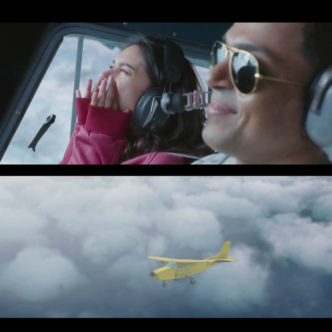 Kaatru Veliyidai meme template with Varun (Karthi) with Dr. Leela (Aditi Rao Hydari)