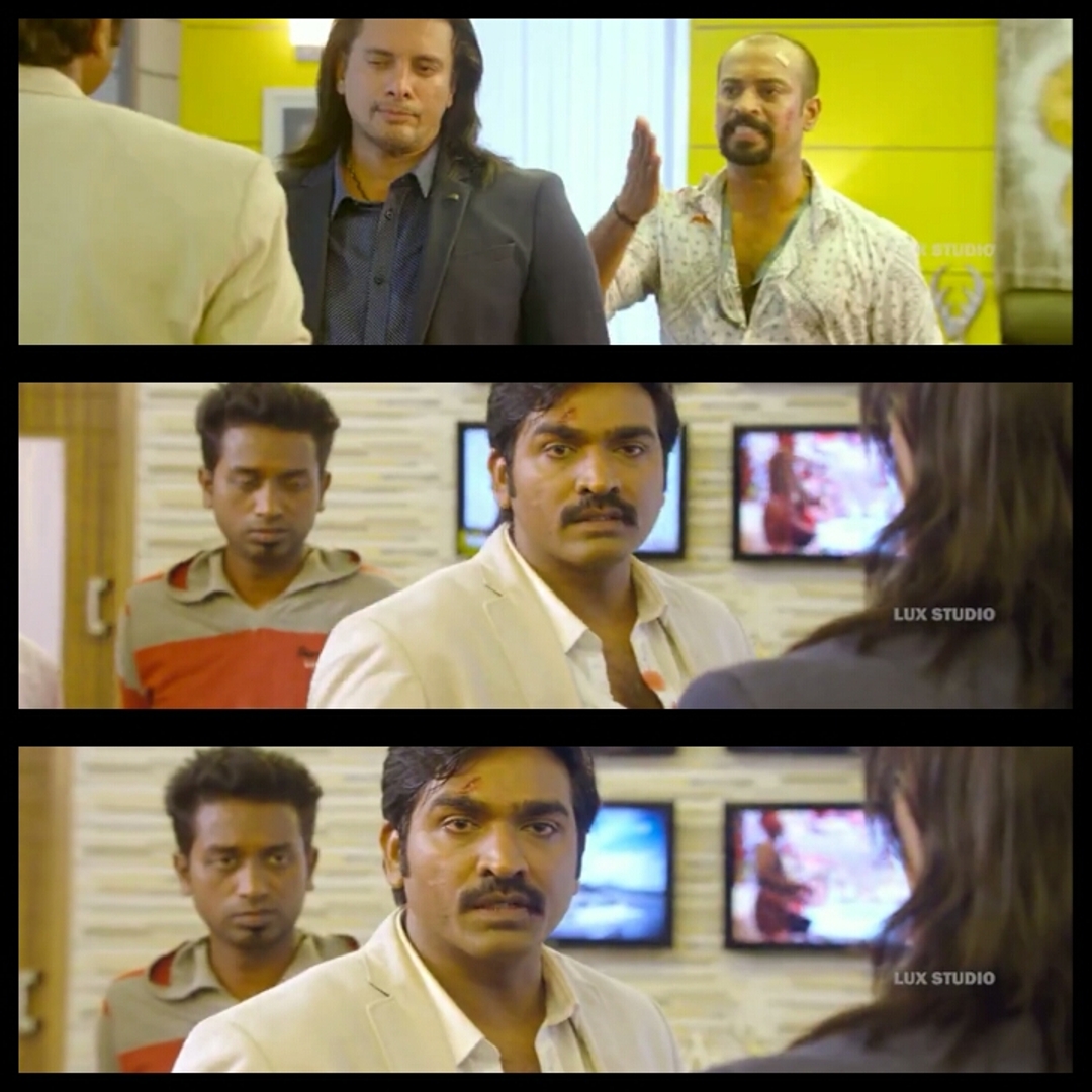 Kavan meme template with Tilak (Vijay Sethupathi) with Malar (Madonna Sebastian)