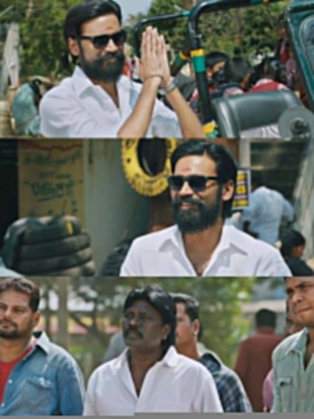 Kodi meme template with Kodi & Anbu (Dhanush) with Rudhra (Trisha Krishnan) with Malathi (Anupama Parameswaran)