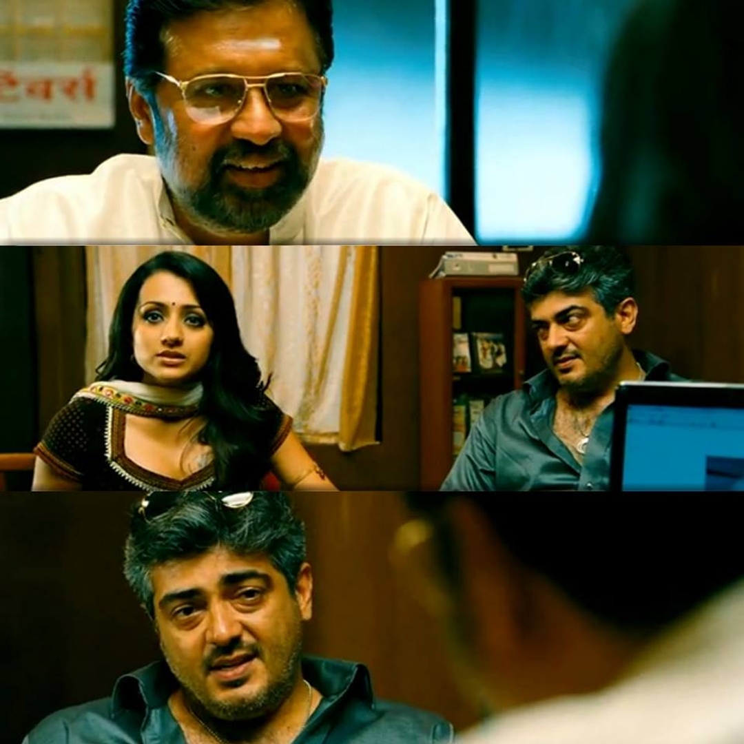 Mankatha meme template with Vinayak Mahadevan (Ajith Kumar)