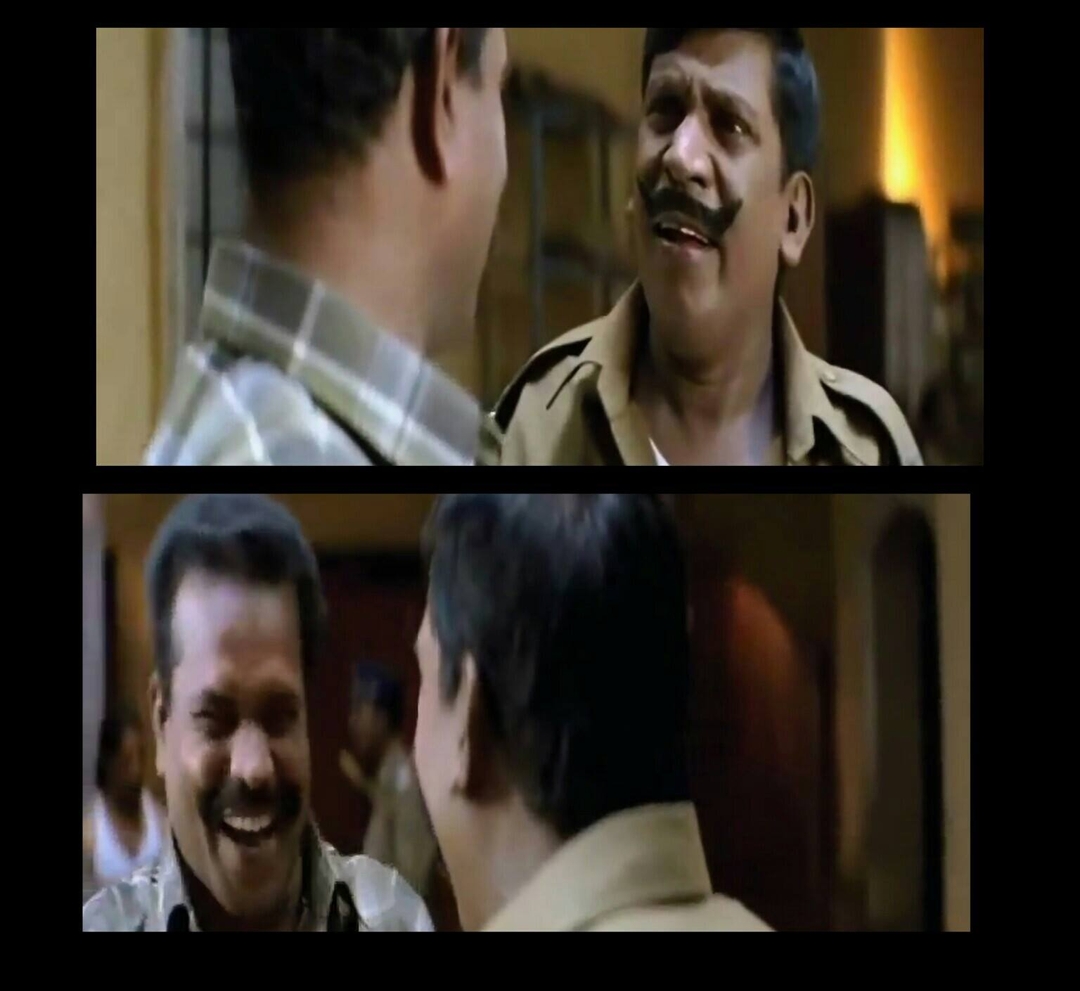 Marudhamalai meme template with Encounter Ekambaram (Vadivelu) with Marudhamalai (Arjun Sarja)