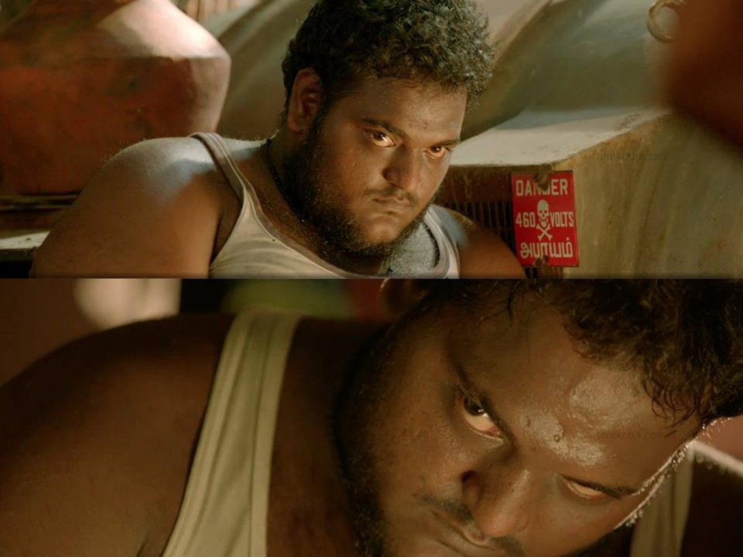 Naanum Rowdydhaan meme template with 'Pondy' Pandi (Vijay Sethupathi)