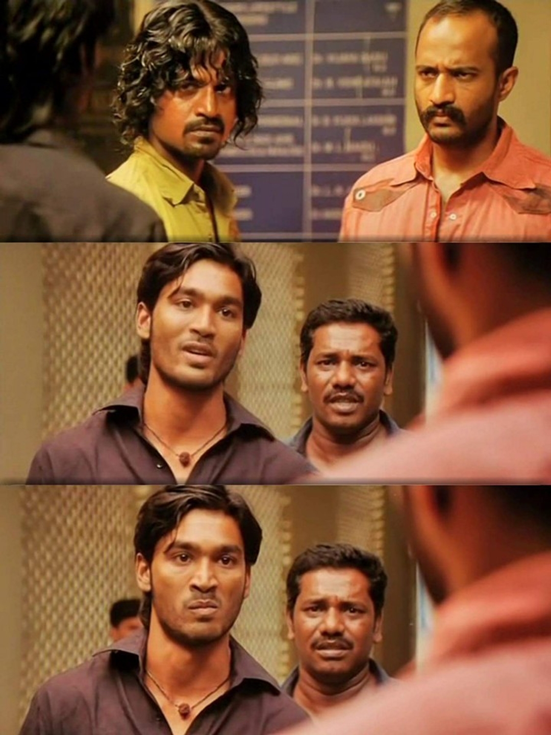 Polladhavan meme template