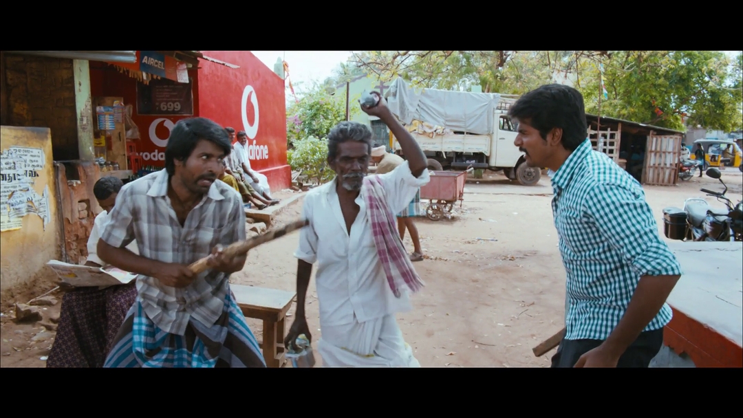 RajiniMurugan meme template with Rajini Murugan (Sivakarthikeyan) with PK Soori (Soori)