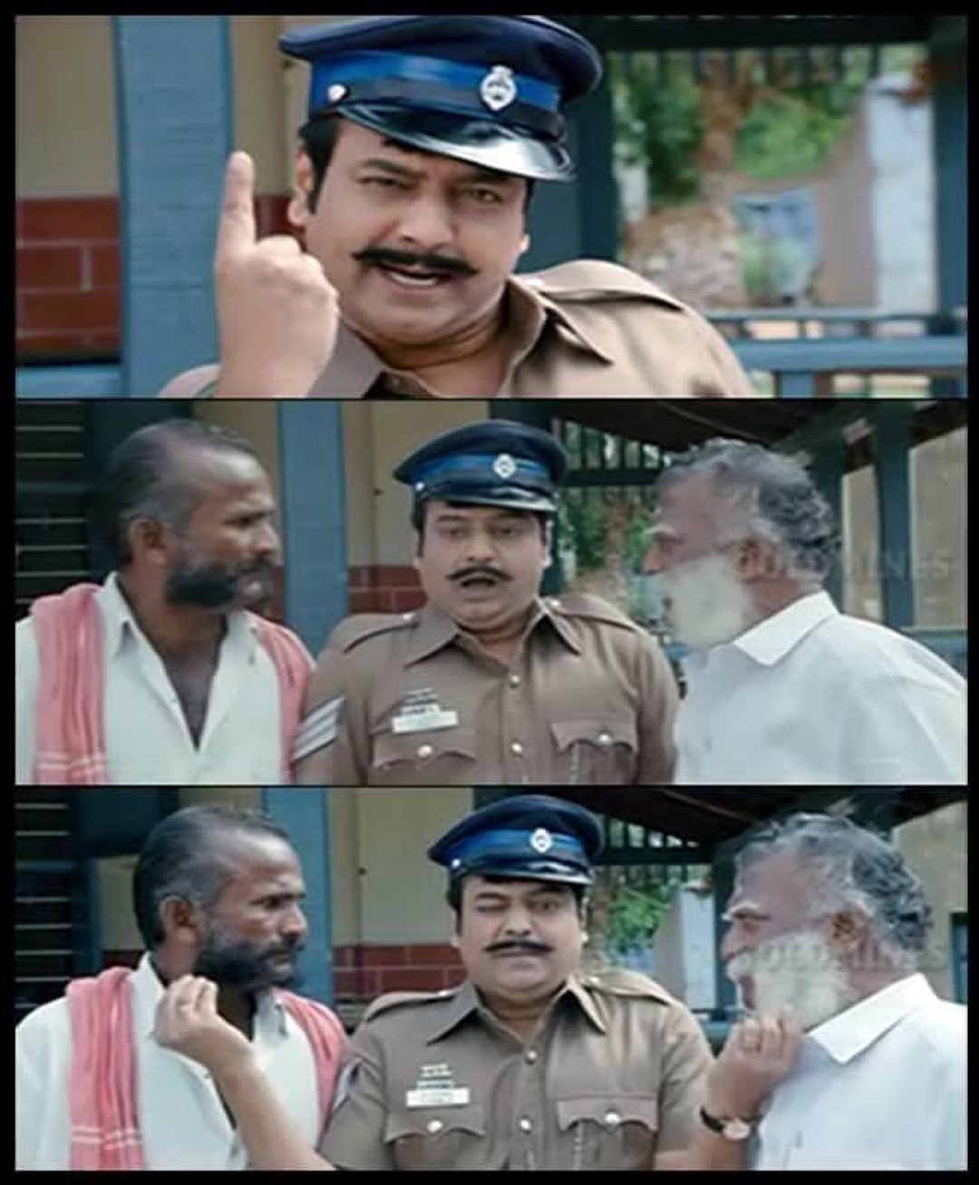 Singam meme template with Yettu Erimalai (Vivek)