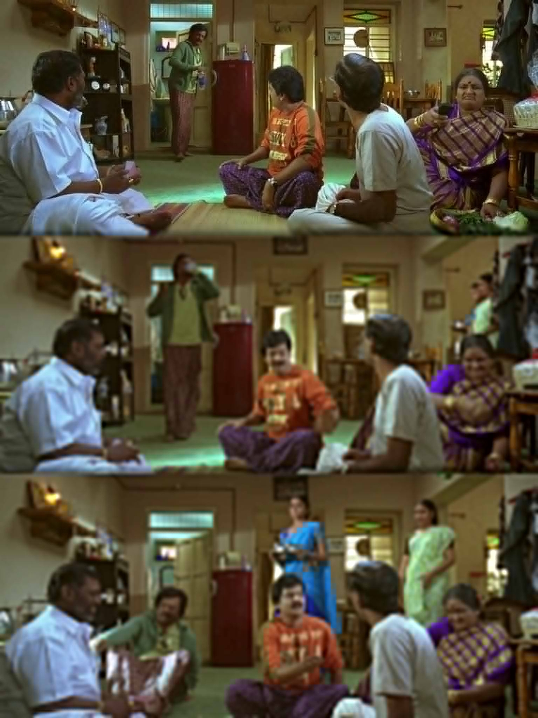 Sivaji: The Boss meme template with Sivaji Arumugam (Rajinikanth) with Arivu (Vivek)