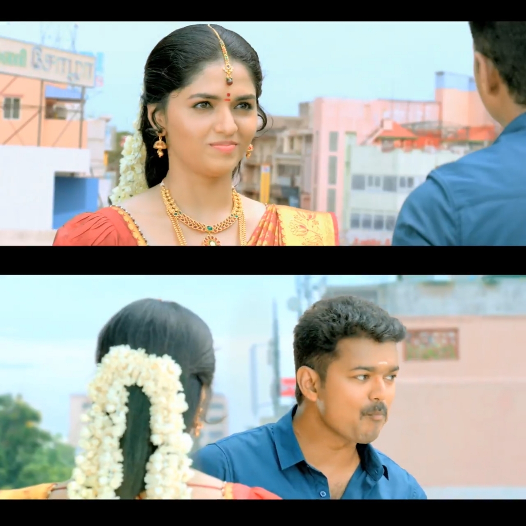 Theri meme template with Joseph Kuruvilla/Vijay Kumar/ Dharmeshwar (Vijay) with Cameo (Sunaina)