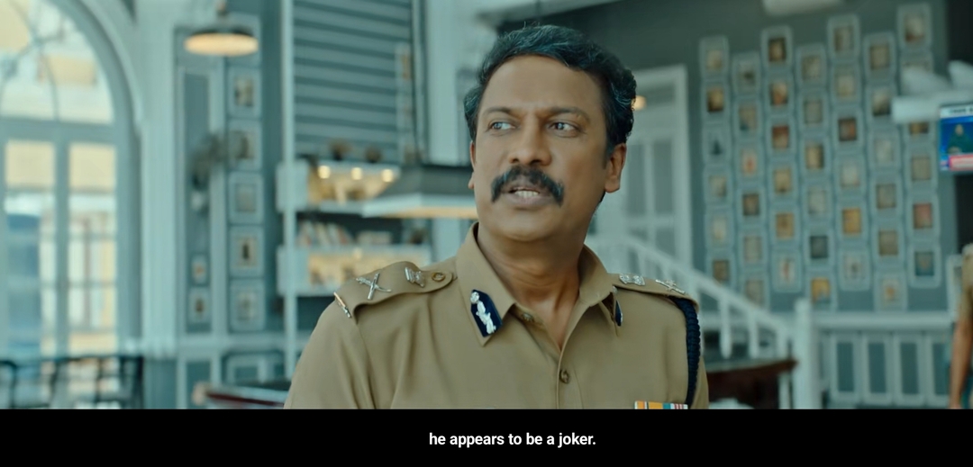 Thunivu meme template with N. Dhayalan (Samuthirakani)