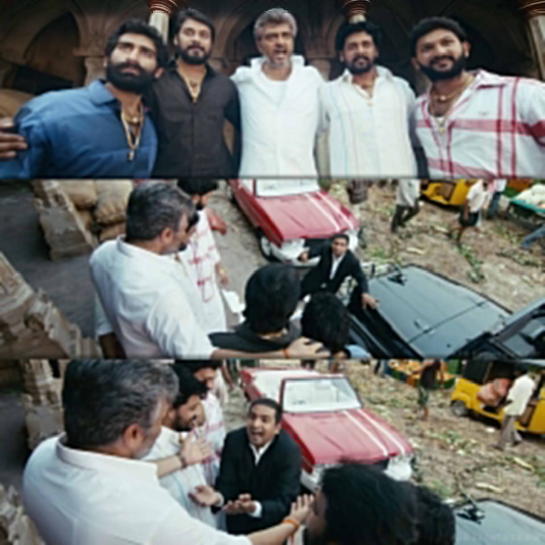 Veeram meme template with Vinayagam (Ajith Kumar)