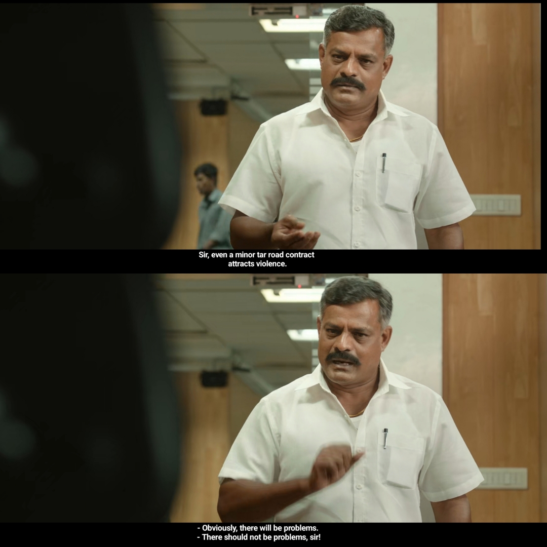 Veeran meme template with Selvi's Groom Prospect (Tha. Muruganantham)