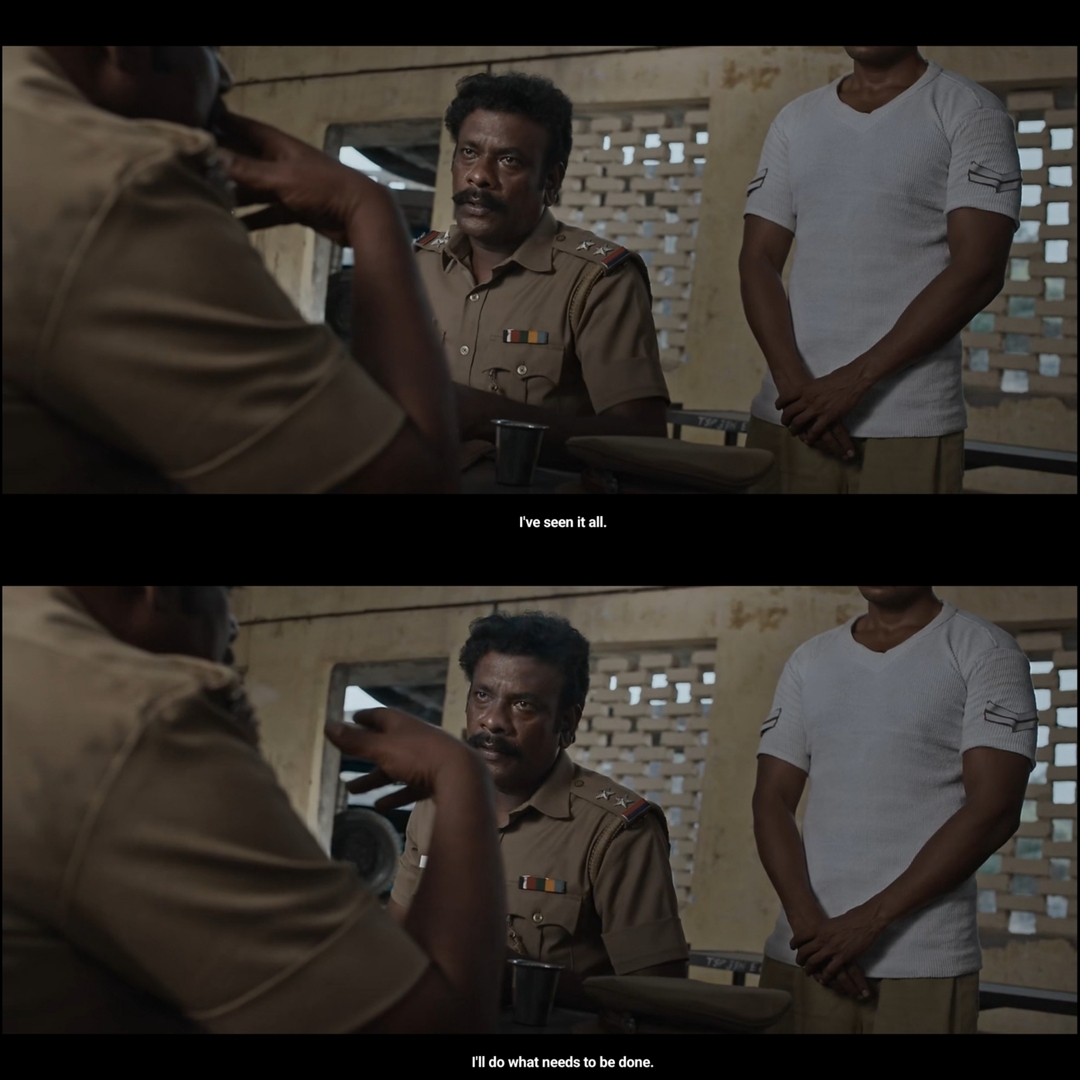 Viduthalai: Part I meme template with Amudhan (Tamizh)