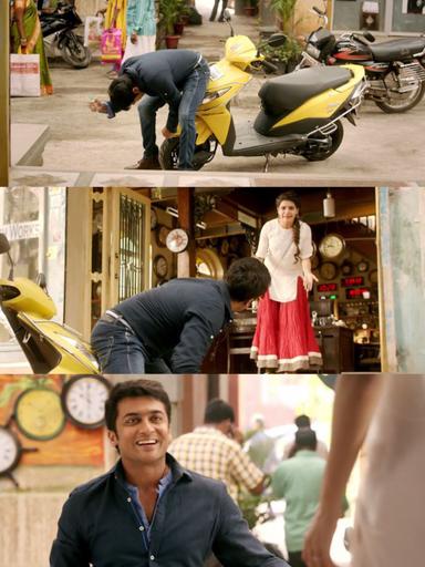 24 meme template with Sethuraman, Athreya and Manikandan (Suriya) with Sathyabama (Samantha Ruth Prabhu)