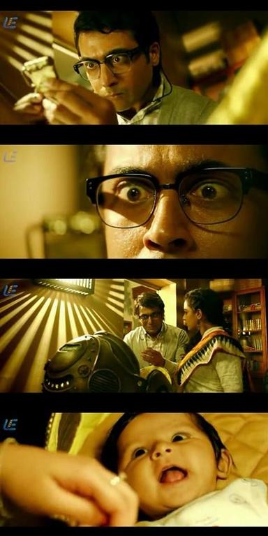 24 meme template with Sethuraman, Athreya and Manikandan (Suriya) with Sathyabama (Samantha Ruth Prabhu)