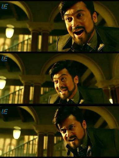 24 meme template with Sethuraman, Athreya and Manikandan (Suriya) with Sathyabama (Samantha Ruth Prabhu)