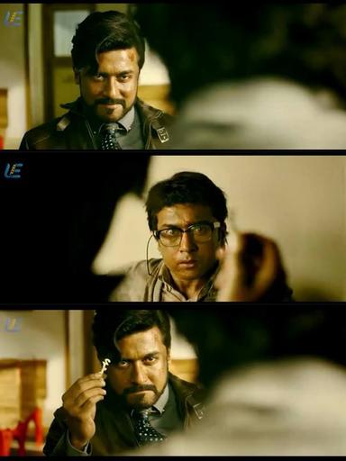 24 meme template with Sethuraman, Athreya and Manikandan (Suriya) with Sathyabama (Samantha Ruth Prabhu)