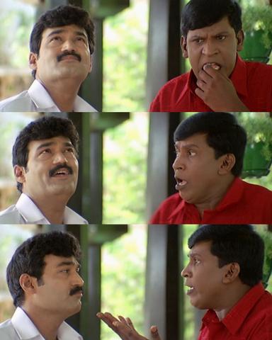 Aanai meme template with  (Vadivelu)