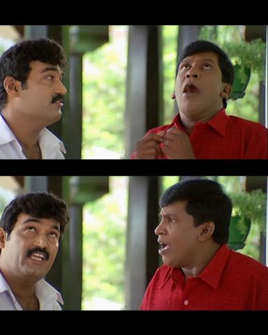 Aanai meme template with  (Vadivelu)