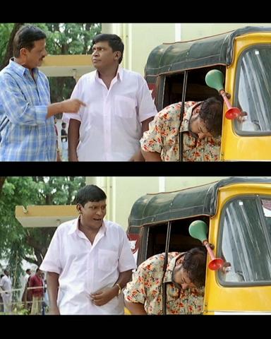 Aanai meme template with  (Vadivelu)