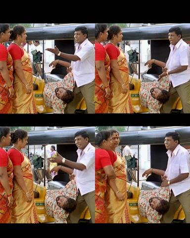 Aanai meme template with  (Vadivelu)