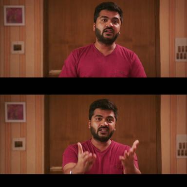 Achcham Yenbadhu Madamaiyada meme template with Rajnikanth (Silambarasan)