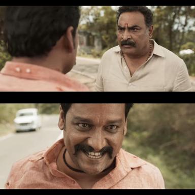 Anbarivu meme template with Pasupathy (Vidharth) with Jayaprakasam (Adukalam Naren)