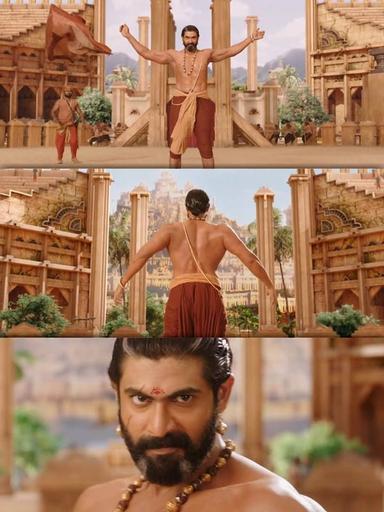 Bāhubali: The Beginning meme template with Bhallaladeva (Rana Daggubati)