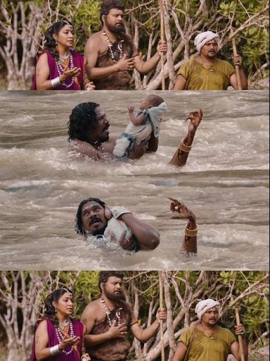 Bāhubali: The Beginning meme template with Sanga (Rohini)