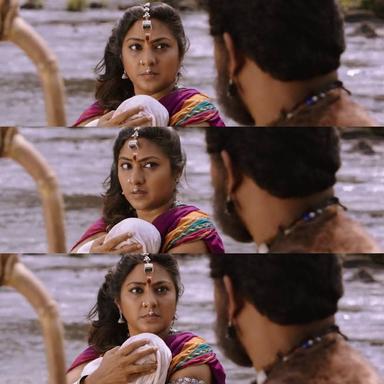 Bāhubali: The Beginning meme template with Sanga (Rohini)