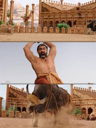 Bāhubali: The Beginning meme template with Bhallaladeva (Rana Daggubati)