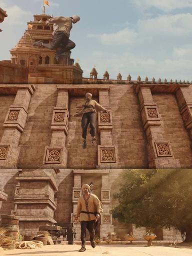 Bāhubali: The Beginning meme template with Mahendra "Sivudu" Bāhubali / Amarendra Bāhubali (Prabhas)