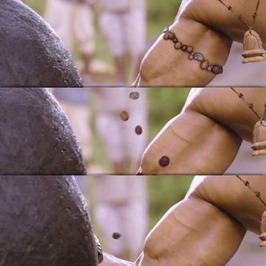 Bāhubali: The Beginning meme template with Mahendra "Sivudu" Bāhubali / Amarendra Bāhubali (Prabhas)