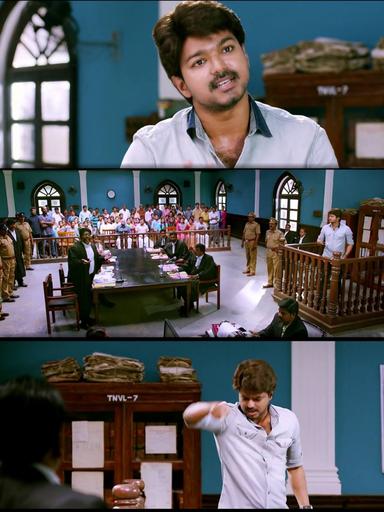 Bairavaa meme template