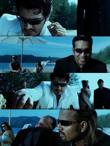 Billa meme template with David Billa / Saravana Velu (Ajith Kumar)