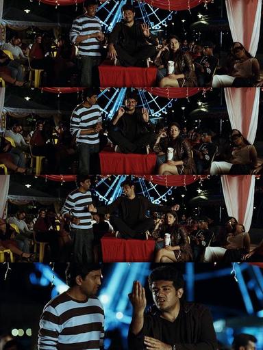 Billa meme template with David Billa / Saravana Velu (Ajith Kumar)