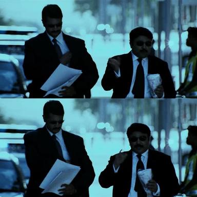 Billa meme template with David Billa / Saravana Velu (Ajith Kumar)