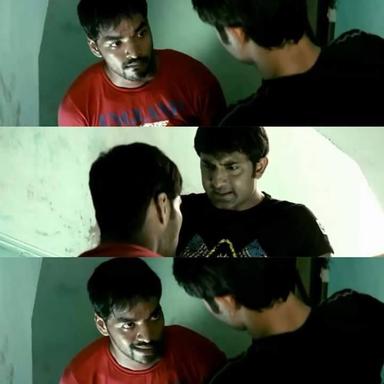 Chennai 600028 meme template with Raghuvaran 'Raghu' (Jai Sampath) with Aravind (Aravind Akash)