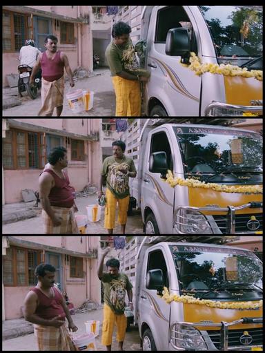 Dhilluku Dhuddu meme template