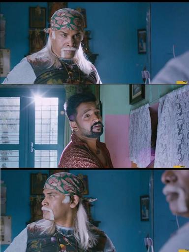 Dhilluku Dhuddu meme template