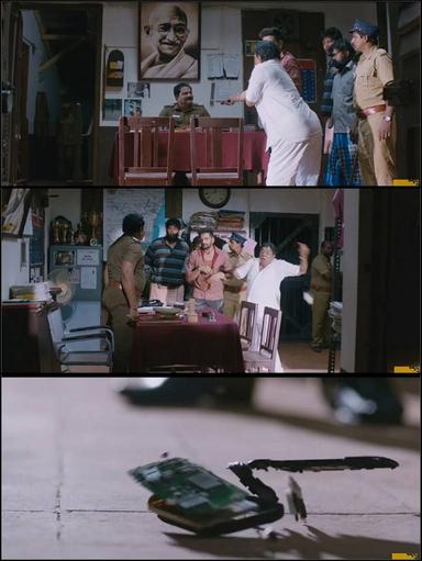 Dhilluku Dhuddu meme template